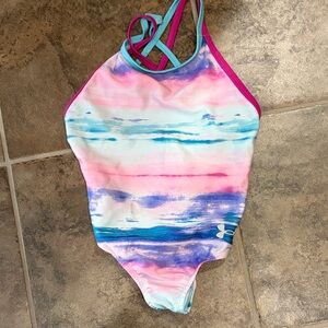 Under Armour Kids' Multicolor Swim One Piece